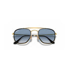 Ray-Ban - Ray-Ban RB3648M Marshal II 91673F – Occhiali da Sole Oro Arista con Lenti Azzurre Sfumate -