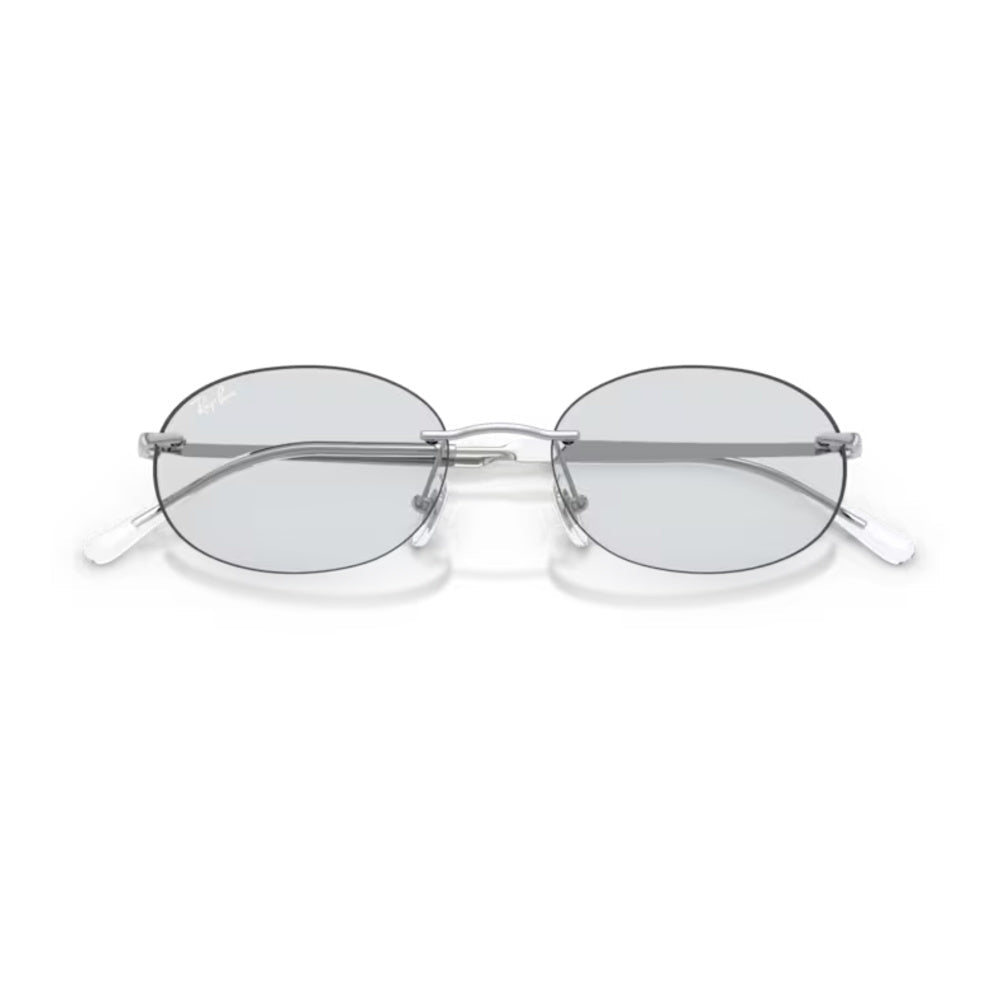 Ray-Ban - Ray-Ban RB3767 003/MF – Occhiali da Sole Argento con Lenti Zaffiro Transitions® -