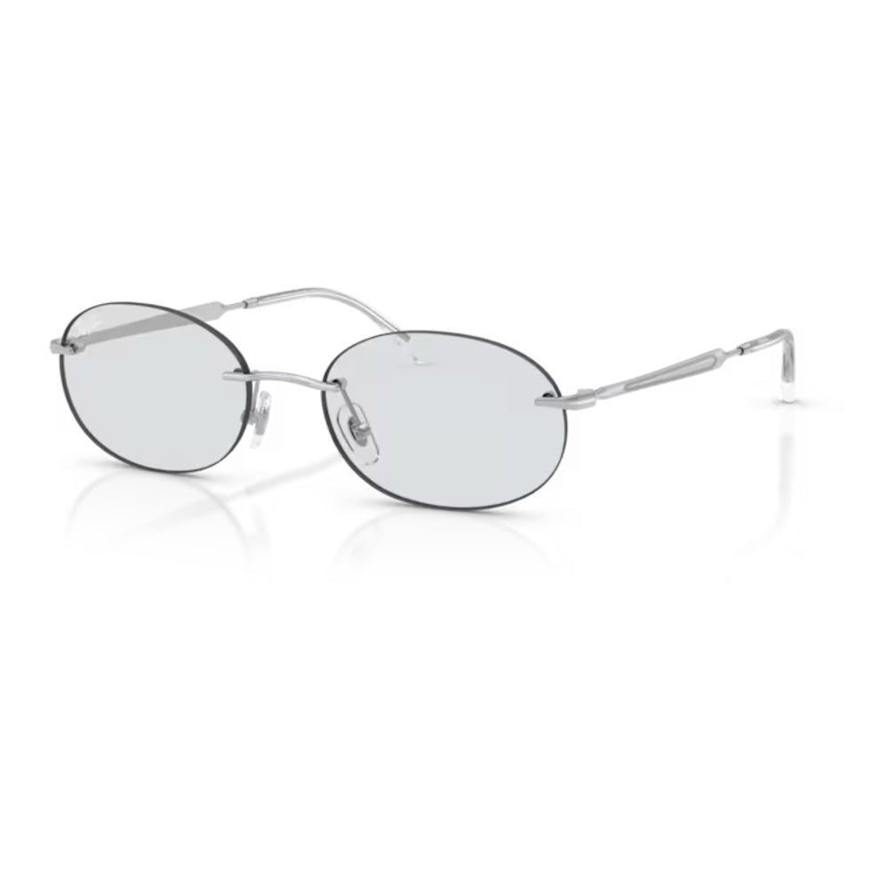 Ray-Ban - Ray-Ban RB3767 003/MF – Occhiali da Sole Argento con Lenti Zaffiro Transitions® -