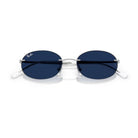 Ray-Ban - Ray-Ban RB3767 003/MF – Occhiali da Sole Argento con Lenti Zaffiro Transitions® -