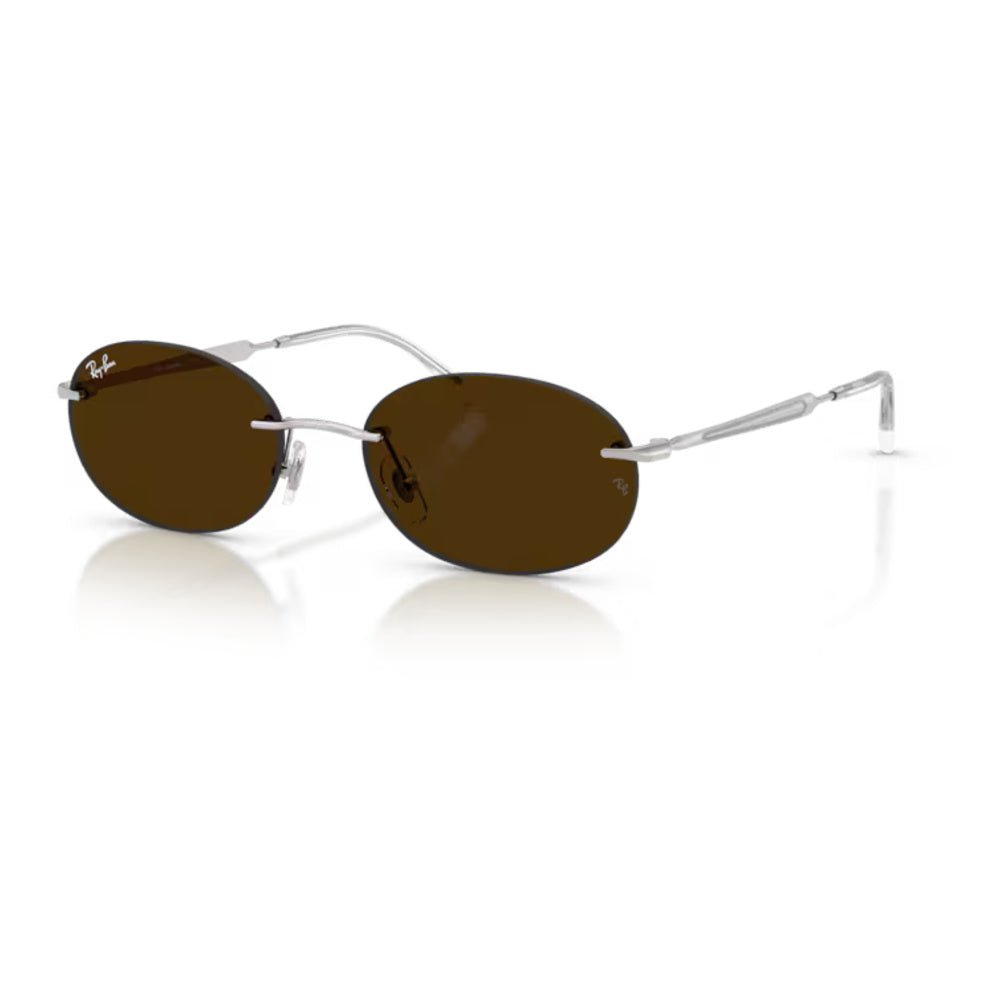 Ray-Ban - Ray-Ban RB3767 003/MG – Occhiali da Sole Argento con Lenti Ambra Transitions® -