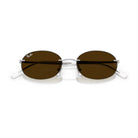Ray-Ban - Ray-Ban RB3767 003/MG – Occhiali da Sole Argento con Lenti Ambra Transitions® -