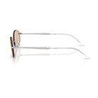 Ray-Ban - Ray-Ban RB3767 003/MG – Occhiali da Sole Argento con Lenti Ambra Transitions® -
