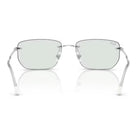 Ray-Ban - Ray-Ban RB3768 003/M1 – Occhiali da Sole Argento con Lenti Smeraldo Transitions® -