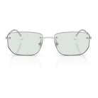 Ray-Ban - Ray-Ban RB3768 003/M1 – Occhiali da Sole Argento con Lenti Smeraldo Transitions® -