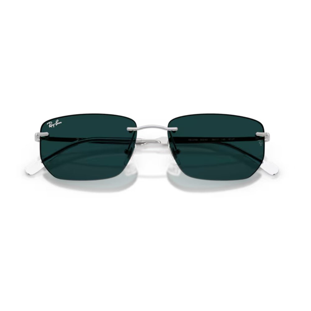 Ray-Ban - Ray-Ban RB3768 003/M1 – Occhiali da Sole Argento con Lenti Smeraldo Transitions® -