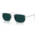 Ray-Ban - Ray-Ban RB3768 003/M1 – Occhiali da Sole Argento con Lenti Smeraldo Transitions® -