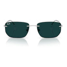 Ray-Ban - Ray-Ban RB3768 003/M1 – Occhiali da Sole Argento con Lenti Smeraldo Transitions® -