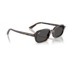Ray-Ban - Ray-Ban RB4455 Zuri Bio-Based 135987 – Occhiali da Sole Havana e Lenti Grigio Scuro -