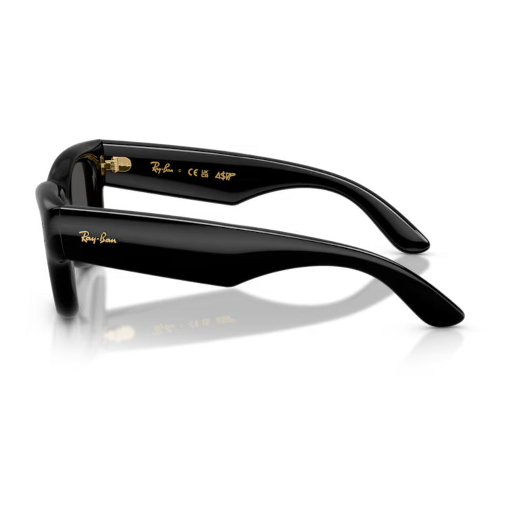 Ray-Ban - Ray-Ban RB4940 Wayfarer Puffer 601/87 – Occhiali da Sole Neri con Lenti Ultra Black -