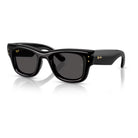 Ray-Ban - Ray-Ban RB4940 Wayfarer Puffer 601/87 – Occhiali da Sole Neri con Lenti Ultra Black -