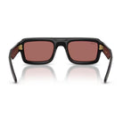 Ray-Ban - Ray-Ban RB4954 Flacko Puffer 601/69 – Occhiali da Sole Neri con Lenti Viola -