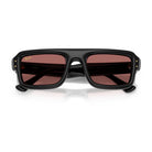 Ray-Ban - Ray-Ban RB4954 Flacko Puffer 601/69 – Occhiali da Sole Neri con Lenti Viola -
