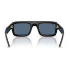 Ray-Ban - Ray-Ban RB4954 Flacko Puffer 601/80 – Occhiali da Sole Neri con Lenti Blu Scuro -