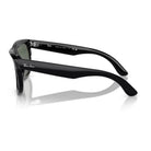 Ray-Ban - Ray-Ban Wayfarer Reverse RBR0502S 6677VR – Occhiali da Sole Neri con Lenti Verde Scuro -