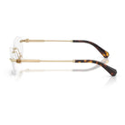 Swarovski - Swarovski SK1037 4028 – Occhiali da Vista Rimless Oro Pallido Donna - occhiali da vista