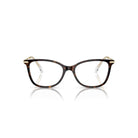 Swarovski - Swarovski SK2010 1002 – Occhiali da Vista Farfalla Havana Scuro Donna - occhiali da vista