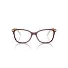 Swarovski - Swarovski SK2010 1008 – Occhiali da Vista Farfalla Bordeaux Donna - occhiali da vista