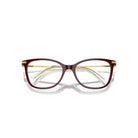Swarovski - Swarovski SK2010 1008 – Occhiali da Vista Farfalla Bordeaux Donna - occhiali da vista