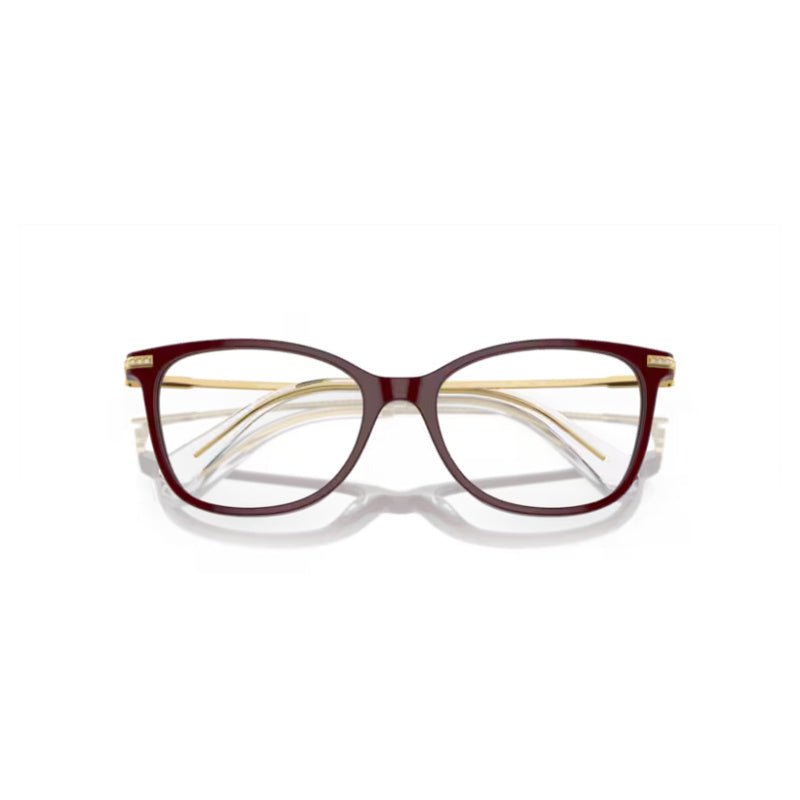 Swarovski - Swarovski SK2010 1008 – Occhiali da Vista Farfalla Bordeaux Donna - occhiali da vista