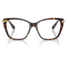 Swarovski - Swarovski SK2060 1002 – Occhiali da Vista Cat-Eye Havana Donna - occhiali da vista