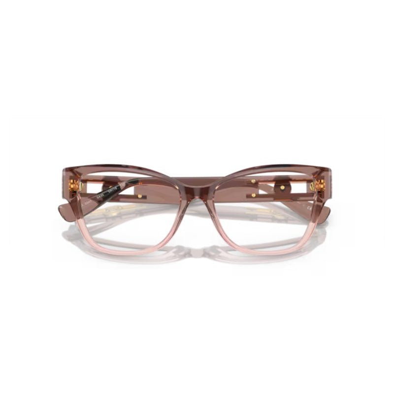 Versace - Versace VE3347 5435 – Occhiali da Vista Donna Rosa Trasparente - occhiali da vista