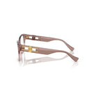 Versace - Versace VE3347 5435 – Occhiali da Vista Donna Rosa Trasparente - occhiali da vista